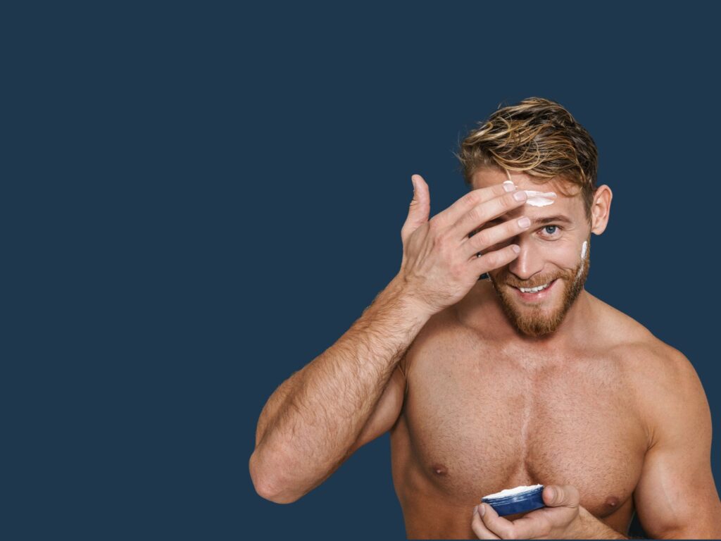 male cosmetics influencer